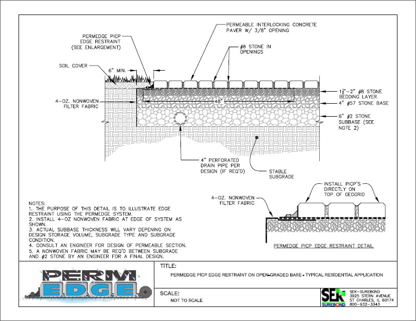 Permeable Paver Accessories | SEK SUREBOND | Hardscape Installation ...