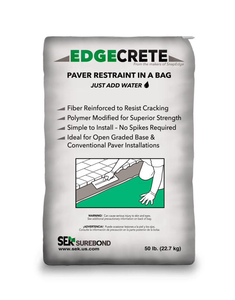 EdgeCrete | SEK SUREBOND | Hardscape Installation & Protection