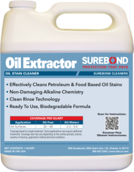 Oil Extractor, SEK SUREBOND